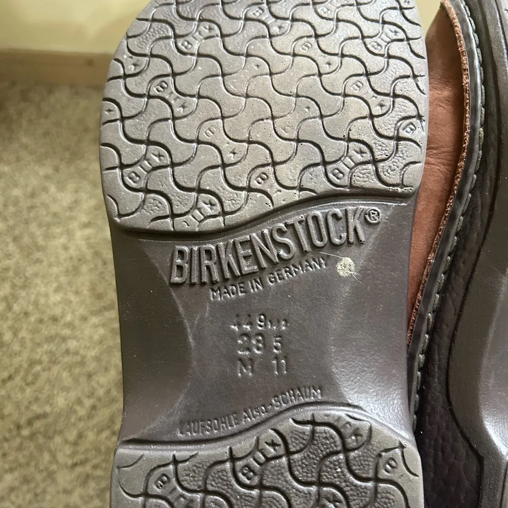 Footprints by Birkenstock Memphis Size 44 11 Brown Men's Lace Up Oxford Sneakers
